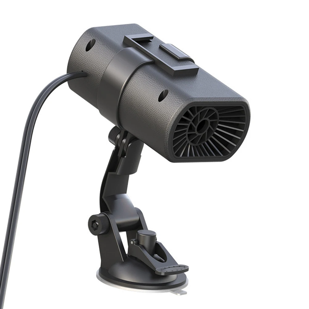 Desempañador de coche de 12V y 200W, máquina de eliminación de niebla de nieve y escarcha ajustable, calentador de descongelación de parabrisas y ventana de coche para vehículos - imagen 5