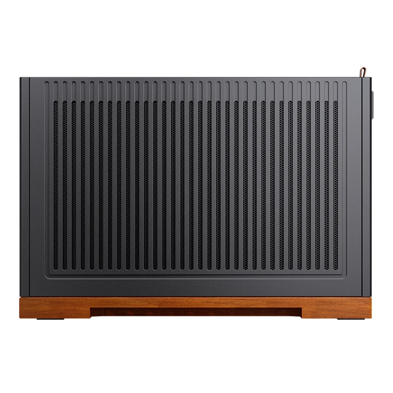 Jonsbo T9 aleación de aluminio ITX chasis ordenador de escritorio Host Shell tipo C 11L pequeña caja de PC con Cable adaptador GPU PCIE 4,0 - imagen 4