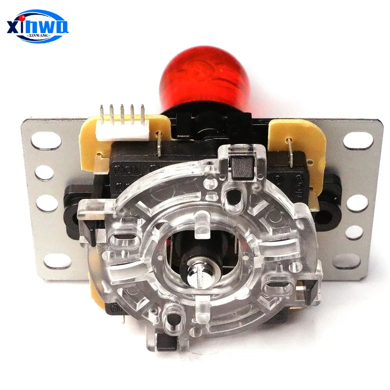 Joystick Arcade de retardo cero, Kit Diy, placa Usb para Pc, controlador de máquina de juego Raspberry Pi, botón iluminado cromado, interruptor de moneda - imagen 5