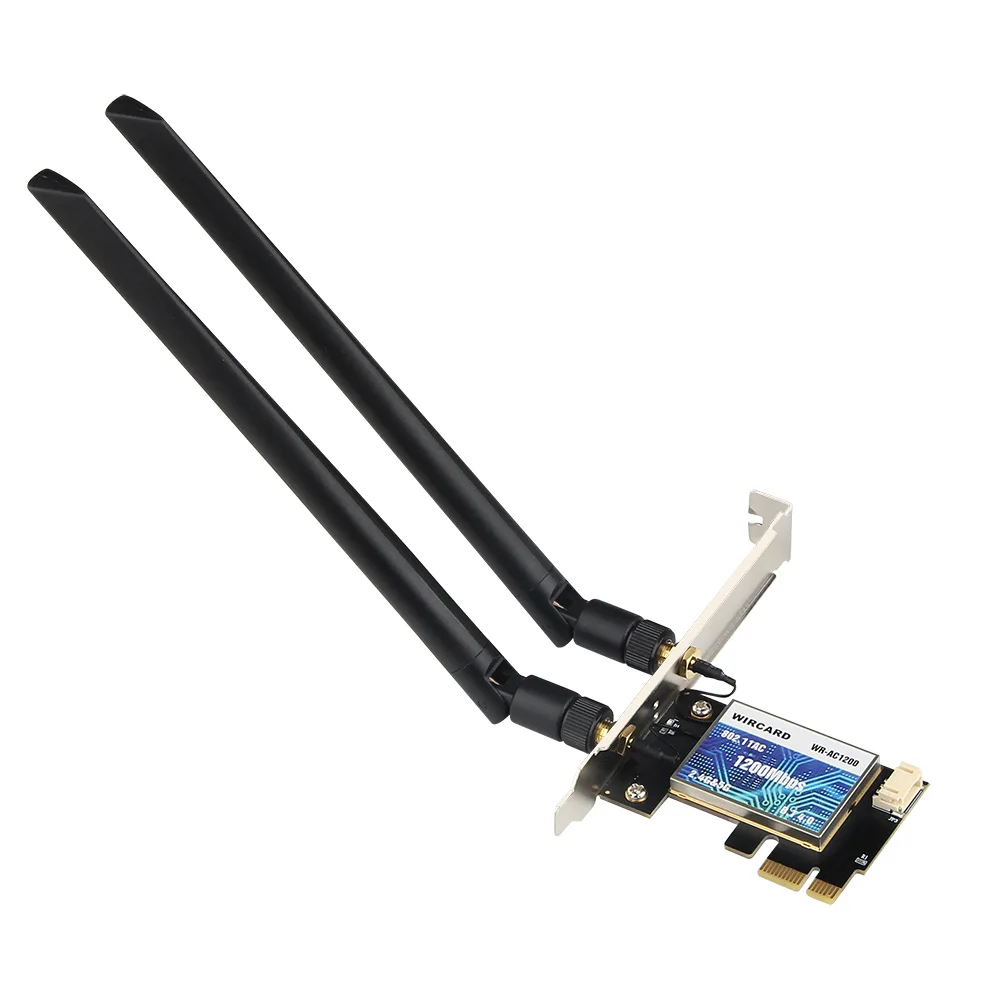 Tarjeta inalámbrica PCI Express, WR-AC1200 7260AC, 2,4G/5G, banda Dual de 1200Mbps, PCI-E, WIFI, Bluetooth 4,0, 7260, tarjeta WIFI de escritorio - imagen 4