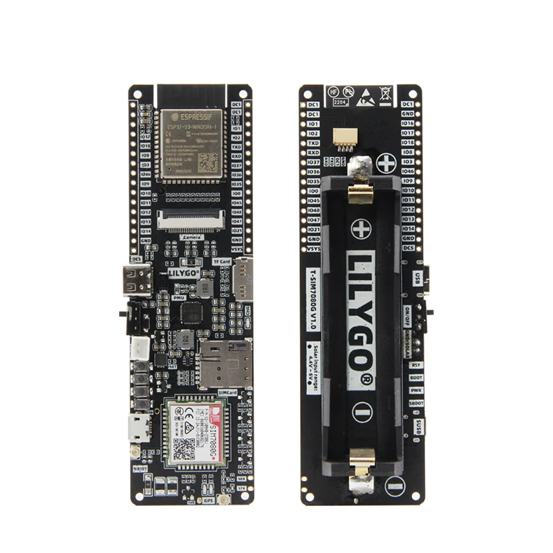SIMCOM SIM7080G multibanda CAT-M NB-IoT módulo de modo Dual ESP32-S3 tarjeta TF Placa de desarrollo PMU con antena GPS LTE