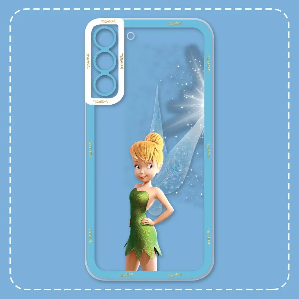 Bonita funda de teléfono T-Tinker Bell para Samsung Galaxy S24 S23 S22 S21 S20 FE Ultra S11 S10 Note 20 10 Ultra Plus Pro Lite A04 - imagen 3