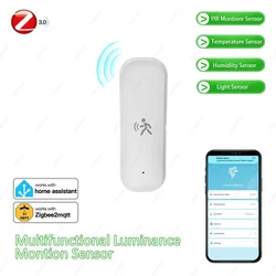 Sensor de Movimiento Zigbee con Radar mmWave, PIR y Temperatura