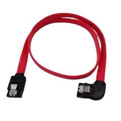 Cable SATA 3.0 50cm – Conector Recto y Ángulo 90°