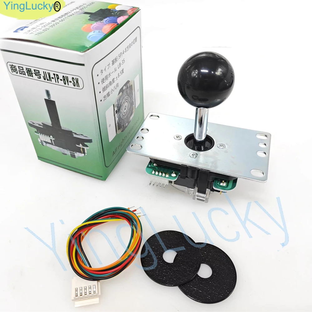Nuevo Original SANWA Joystick JLX TP-8YT-SK Arcade joystick 5pin Cable juego Video Arcade máquina Neo Geo Zero Delay Fistfight - imagen 3