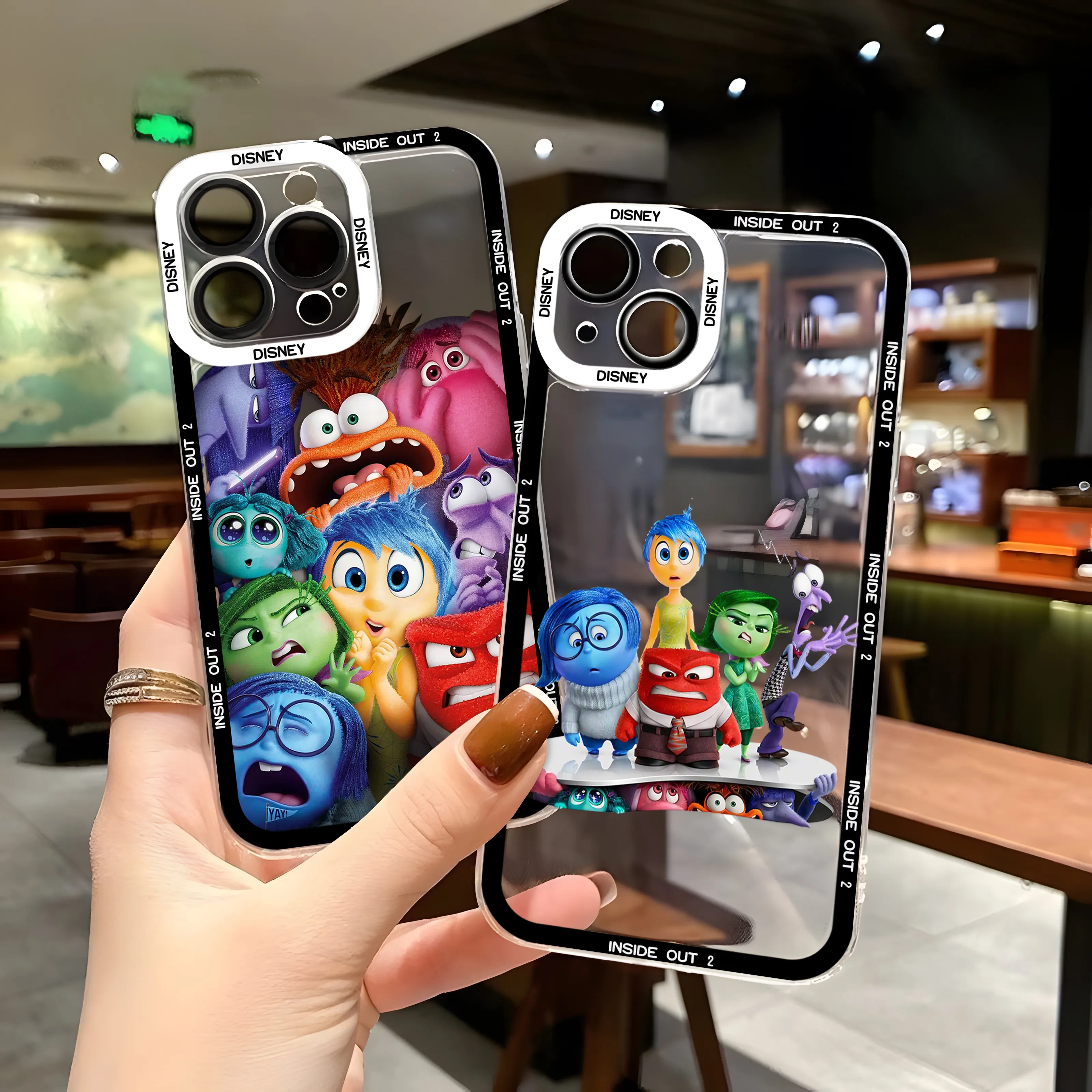 Inside Out 2 nueva funda de teléfono bonita Disneys para Xiaomi Redmi Note 13 12 12C 11 10 10C 13C 10s 9 9s 9A 9T 9C 8 7 Pro Max 4G 5G - imagen 3