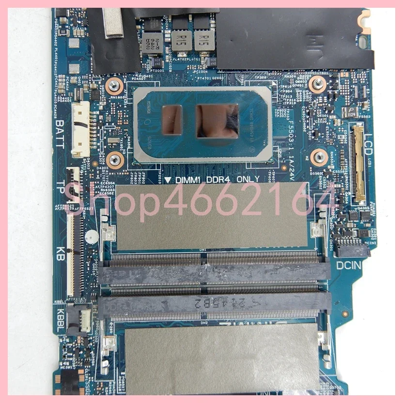 19856-1 con i3 i5 i7-11th Gen CPU placa base para portátil Dell inspiron 14 5410 5418 placa base para ordenador portátil 100% probado OK - imagen 5