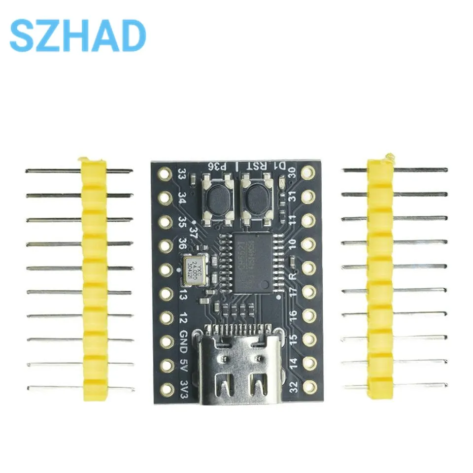 Placa de núcleo Mini CH552, desarrollo de aprendizaje USB tipo C, WCH MCS51 para Arduino 51, placa de sistema mínimo