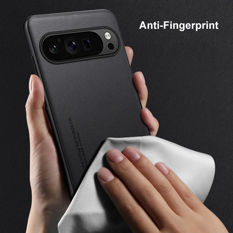 Funda Cuero PU Google Pixel 9 Pro XL - Silicona Protectora