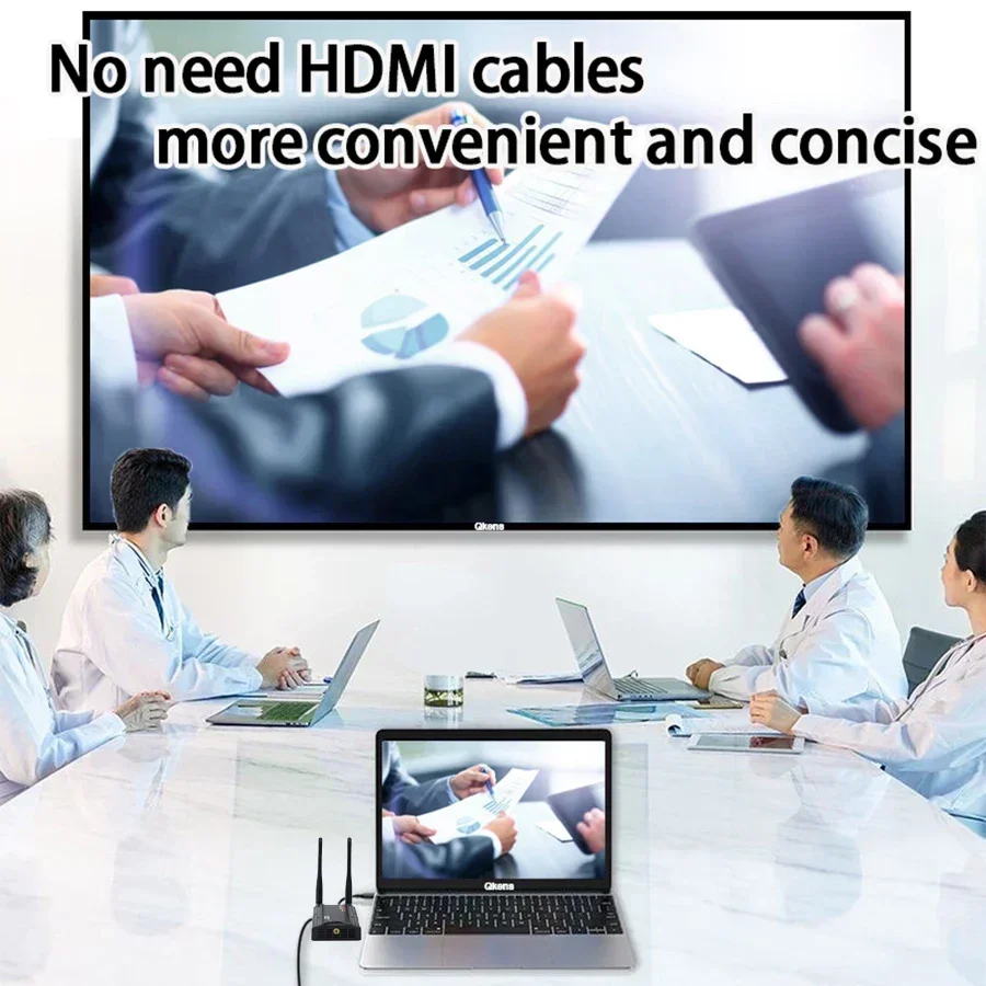 Extensor HDMI Inalámbrico Transmisor Receptor TV Cámara PC Monitor - imagen 4