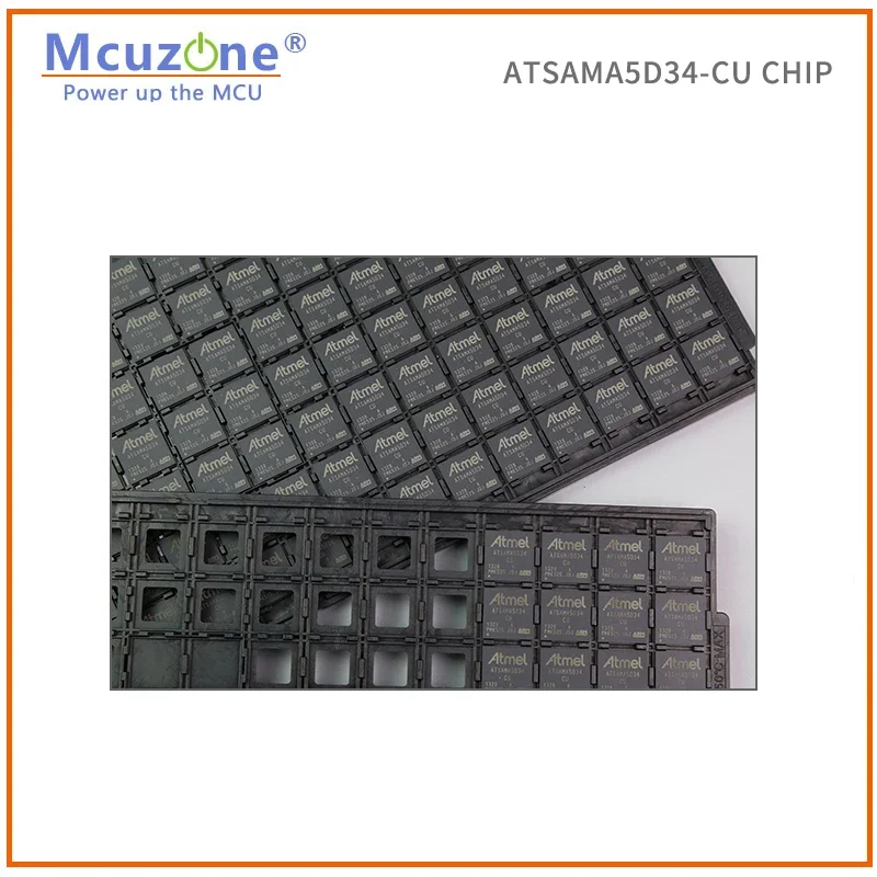 CHIP ATSAMA5D34-CU SAMA5D34 MDKA5D34 MICROCHIP A5D34 A-RM Cortex-A5 Gigabit EMAC - imagen 3