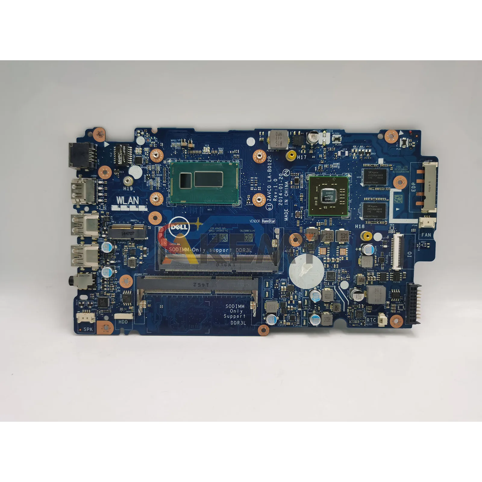 Placa base LA-B012P para Dell Inspiron 14 5443 5447 5448 5542 5547 5548 placa base para ordenador portátil con 5 i7 CN-0V25MC 006M0K 100% probado - imagen 3