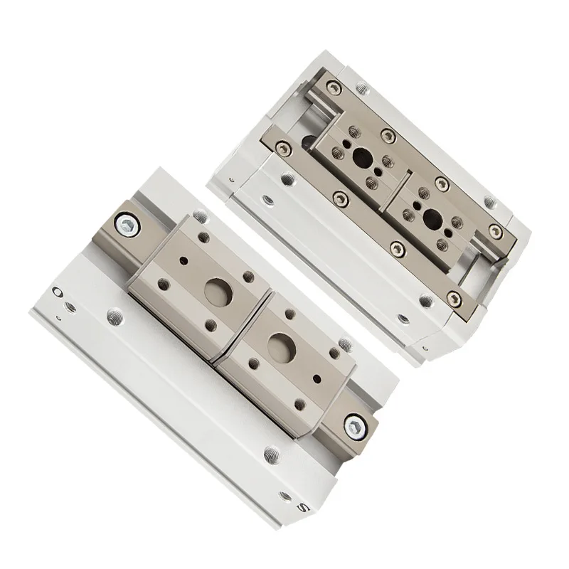 MHF2 Pinza de aire de doble efecto de perfil bajo MHF2-8D MHF2-12D MHF2-16D MHF2-20 MHF2-8D1/12D1/16D1/20D1 MHF2-8D2/12D2/16D2/20D2