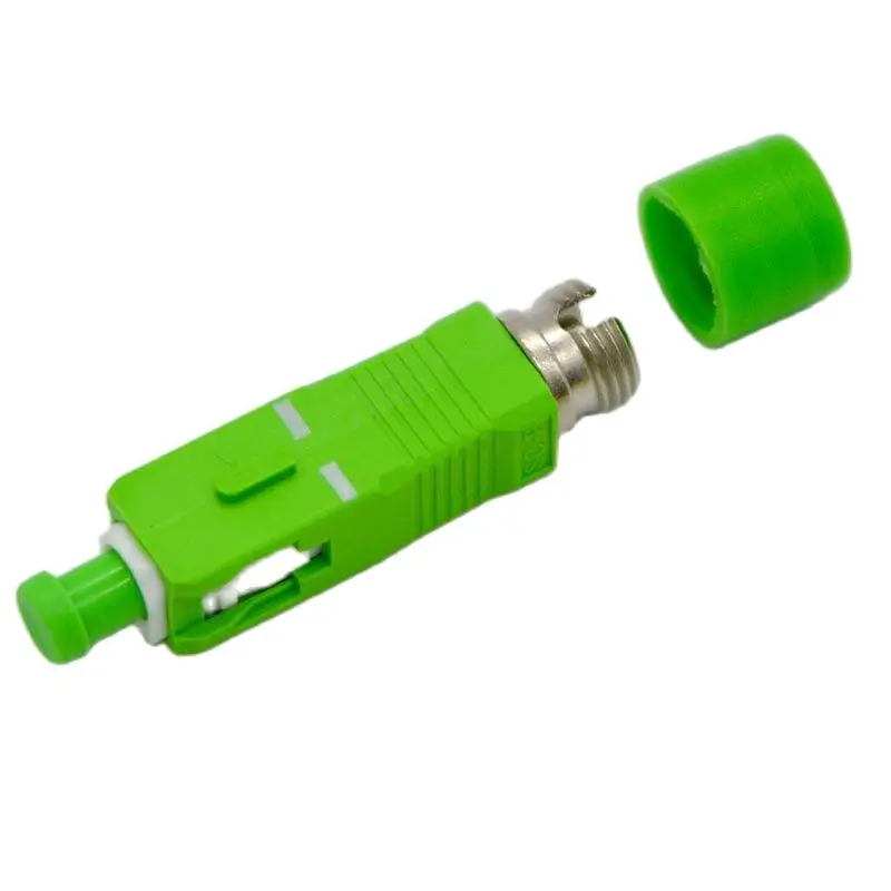 Conector de fibra óptica de 1 piezas, adaptador de fibra híbrida de modo único 9/125, acoplador de brida FC/APC-SC/APC, venta al por mayor - imagen 2