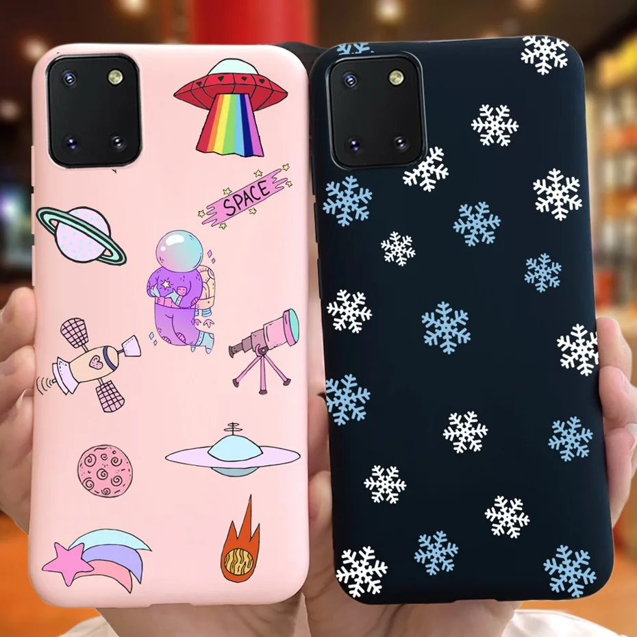 Para Samsung Galaxy Note 10 Lite Funda de silicona suave con dibujos animados para Samsung S10 Lite Funda SM-G770F N770F - imagen 2