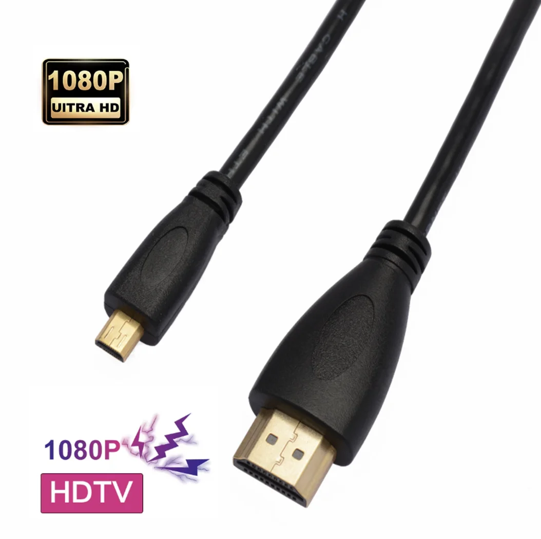 Cable Micro HDMI a HDMI 4K para cámaras, GoPro y Raspberry Pi - imagen 2