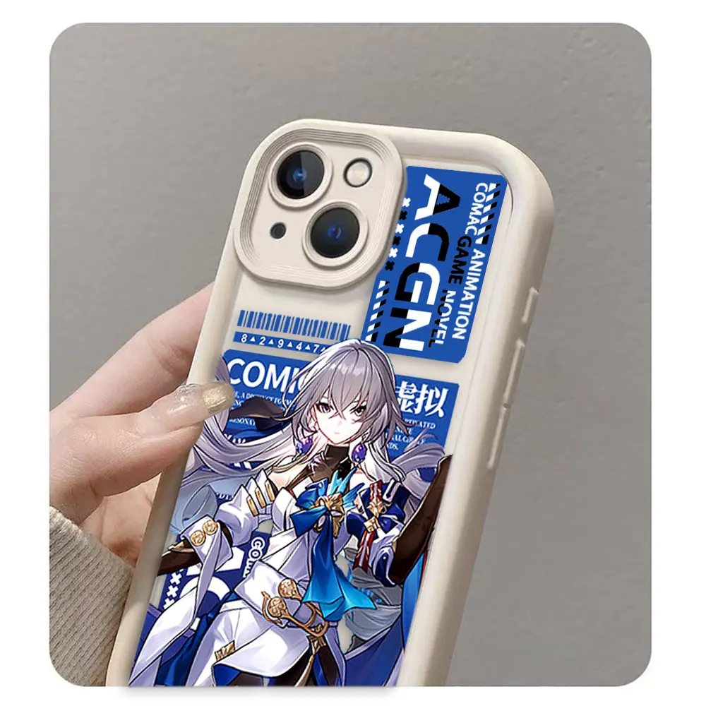 ACGN Kafka Dan Heng Honkai Star Rail Funda de teléfono para Samsung Galaxy S25 S24 S23 S22 S21 S20 FE PLUS ULTRA 5G Funda de TPU - imagen 5