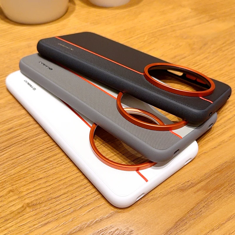 Para Huawei Mate 60 70 Pro funda de moda de cuero PU funda protectora trasera para Huawei Mate 60RS 50RS 40RS carcasa de teléfono - imagen 5