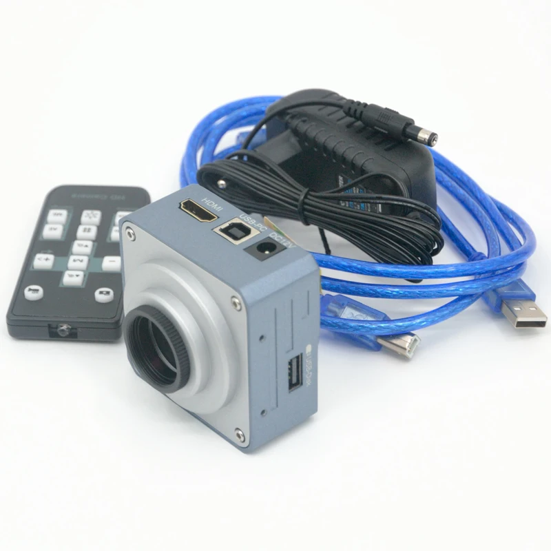 Ultra HD 4K 1080P imx334L 1/2 "USB HDMI cámara microscópica Digital laboratorio Industrial imágenes detectadas adquisición grabadora de vídeo - imagen 4