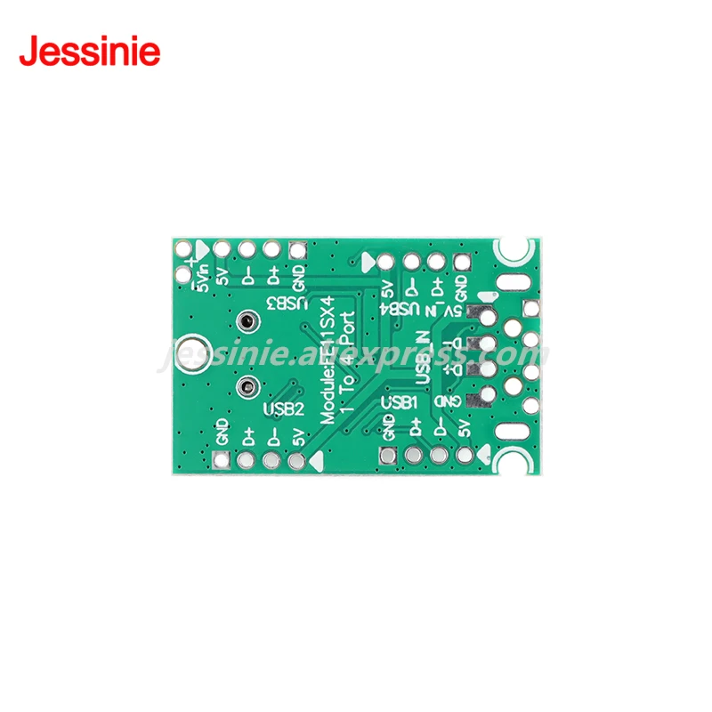 10 uds/1 unidad USB2.0 módulo extensor de alta velocidad HUB Hub 1 punto 4/1 arrastre 4 adaptador de interfaz controlador de placa de desarrollo gratis FE1.1S - imagen 4