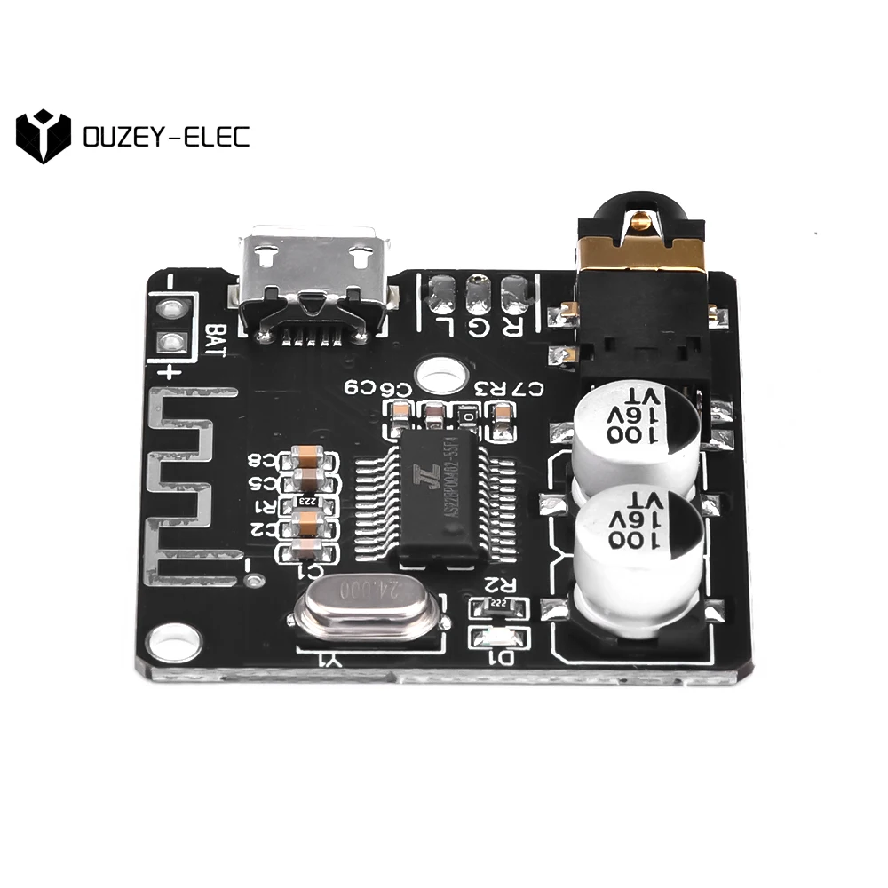 Módulo de reproductor decodificador MP3 sin pérdidas compatible con USB VHM-314 Módulo de reproductor de decodificación de Audio Placa decodificadora de MP3 con amplificador de Audio