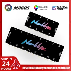 Nollie RGB HUB, controlador ARGB compatible con OpenRGB