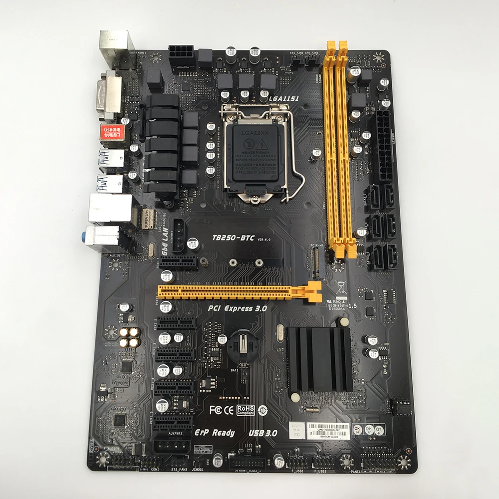 TB250-BTC para BIOSTAR B250 LGA 1151 DDR4 32GB PCI-E 3,0 ATX profesional - imagen 5