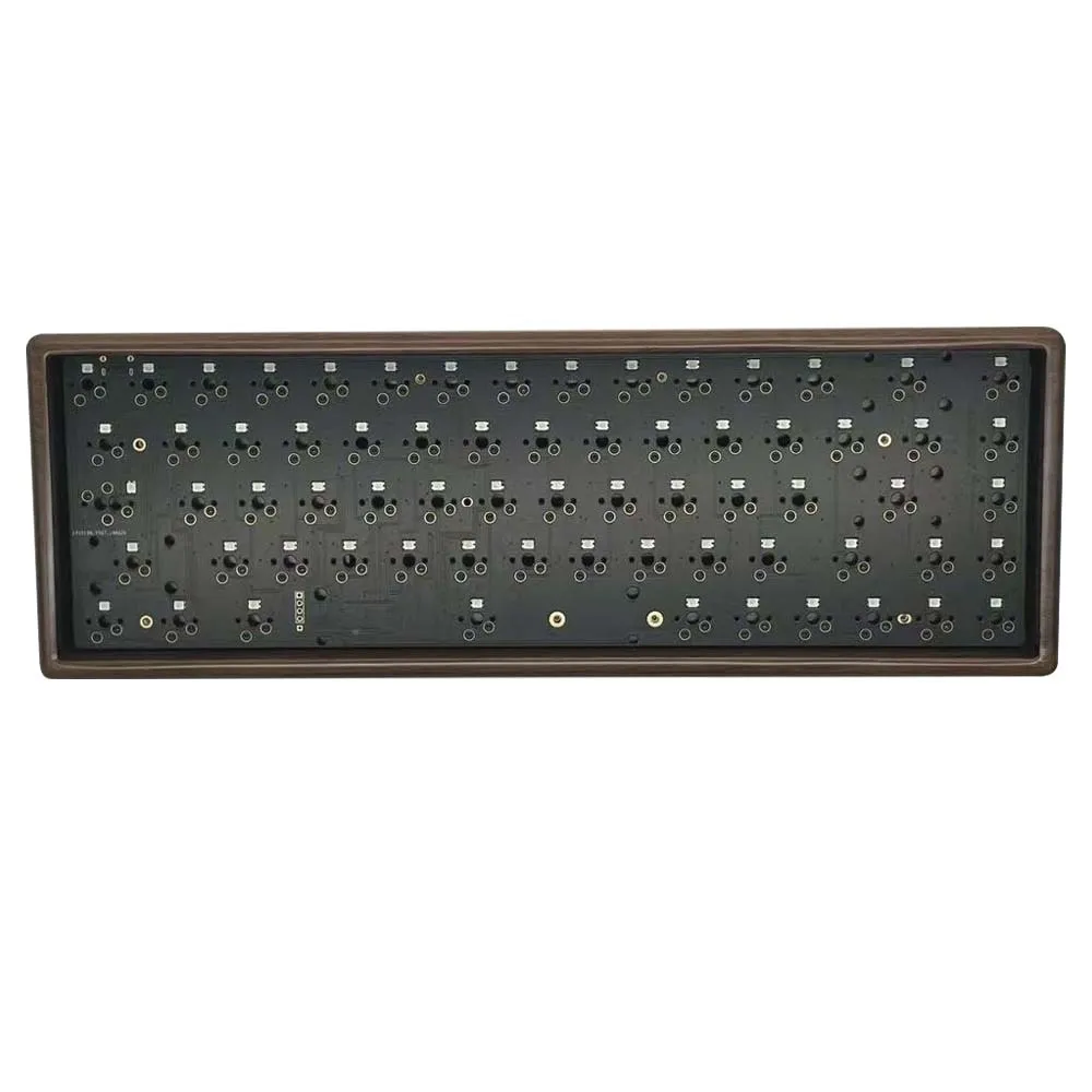 Teclado mecánico personalizado CNC de madera de nogal, 68 teclas, con cable, VIAL RGB norte, programable completo - imagen 5