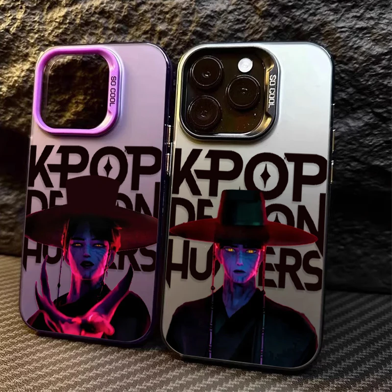 Funda de teléfono de PC para Samsung Galaxy A24 A33 A34 A14 A13 A23 A55 A15 A35 A25 A05 A05S 5G A54 A53 A32 A52 A52S K-POP Saja Boys Jinu - imagen 2
