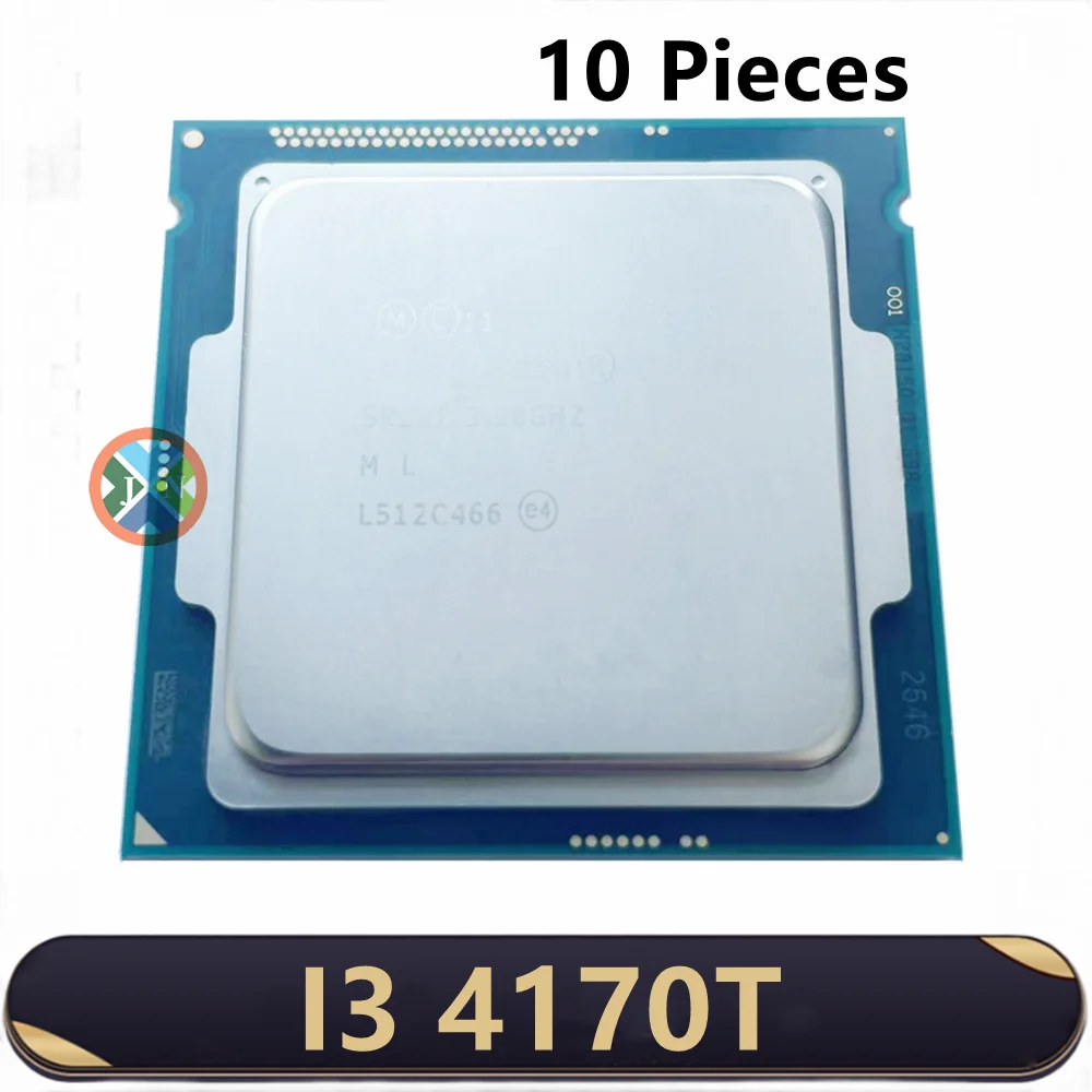 Procesador de CPU i3 4170T, piezas de 10 i3-4170T, 3,2 GHz, doble núcleo, Quad-Thread, 3M, 35W, LGA 1150