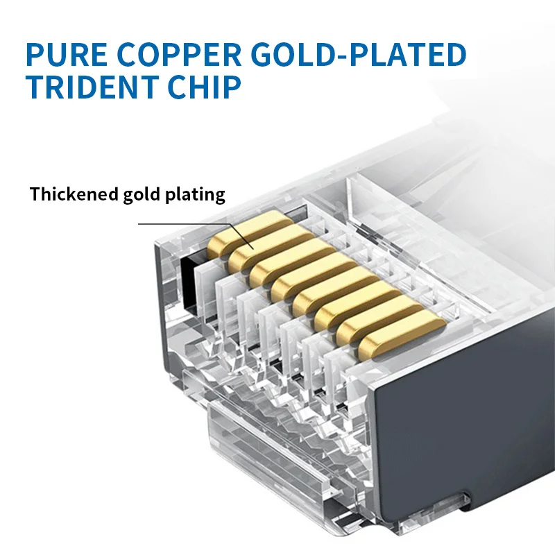 Cable Ethernet Gigabit M12 a RJ45 de grado Industrial, conector de aviación macho hembra de cadena de arrastre de alta flexibilidad tipo A de 8 pines IP67 - imagen 5