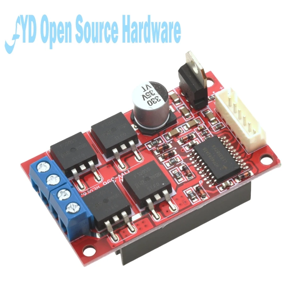 Placa controladora de motor CC de alta potencia de 450 W: admite entrada PWM completa, función de frenado y control de avance/retroceso de motores CC de 12-36 V - imagen 4