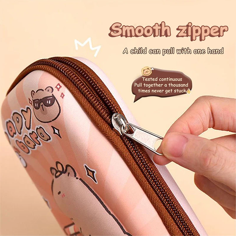 Estuche de lápices estereoscópico 3D, estuche de lápices de gran capacidad, bolsa de bolígrafos multifunción, papelería para estudiantes, suministros escolares - imagen 5