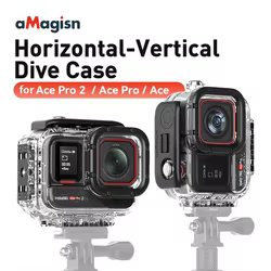 Carcasa de buceo 60 m para Insta360 Ace, Ace Pro y Ace Pro 2