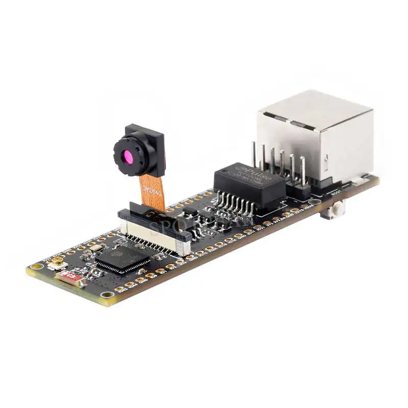 Placa de desarrollo de cámara ESP32-S3 ETH PoE RJ45/OV2640 puerto OV5640/W5500/micro-sd Compatible con Raspberry Pi Pico tamaño - imagen 3