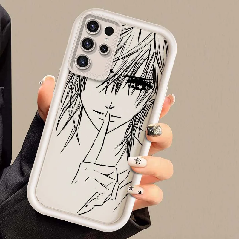 Funda Kaname Kuran para Samsung Galaxy S25 S24 S23 S22 S21 S20 Ultra Plus FE 5G funda de teléfono con escalera ocular - imagen 3