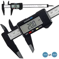 Calibrador Digital Vernier Fibra de Carbono – Precisión