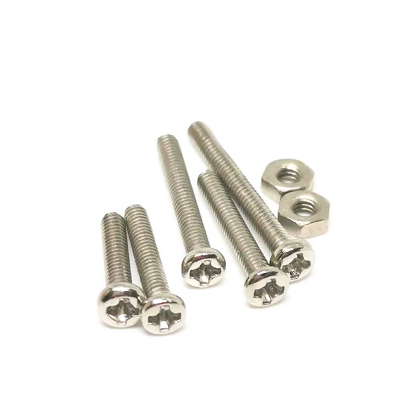 50 tornillos largos M2, pernos de alta resistencia, tornillos de alta resistencia, pernos M2, tuercas, juego de tornillos modelo.