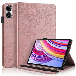 Funda Xiaomi Redmi Pad 2 de 11″ con soporte y árbol en relieve