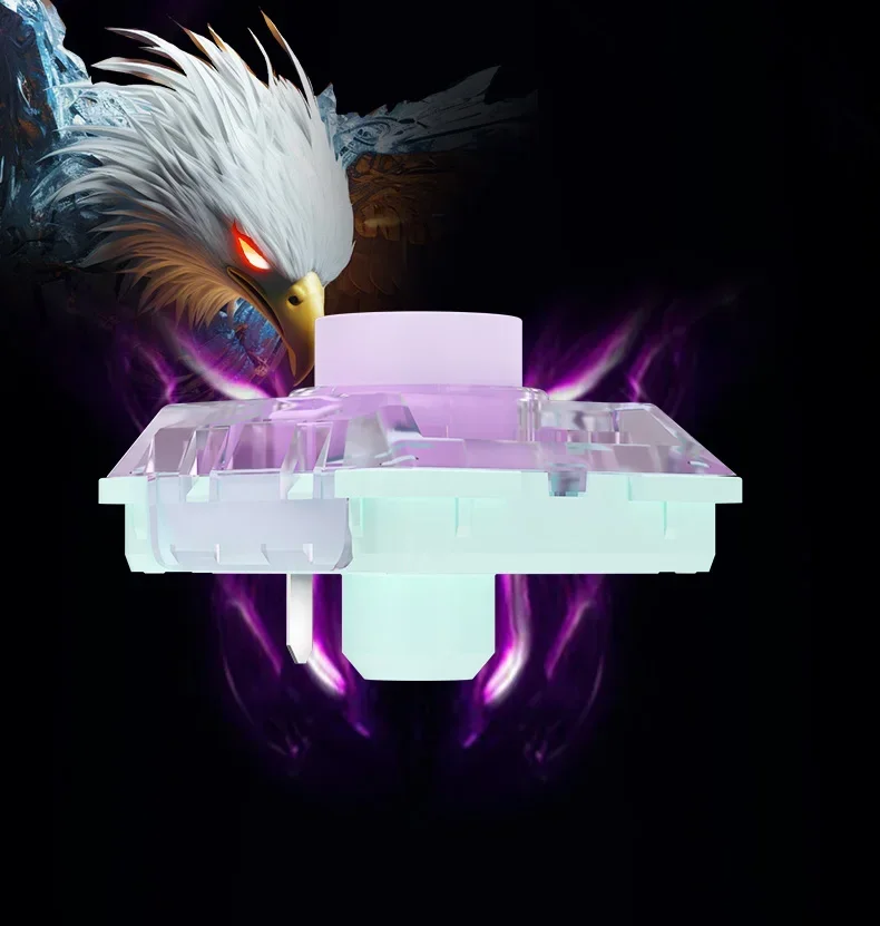 Kailh Saker Mini interruptor lineal de perfil bajo accesorios de teclado mecánico ultracorto viaje Total ampliación rápida para Hitbox - imagen 3