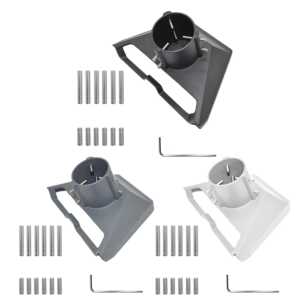 Para Starlink Gen 3 adaptador de tubo montaje en poste montaje en techo conectores de tubo placa de montaje montaje en techo para plato estándar Starlink