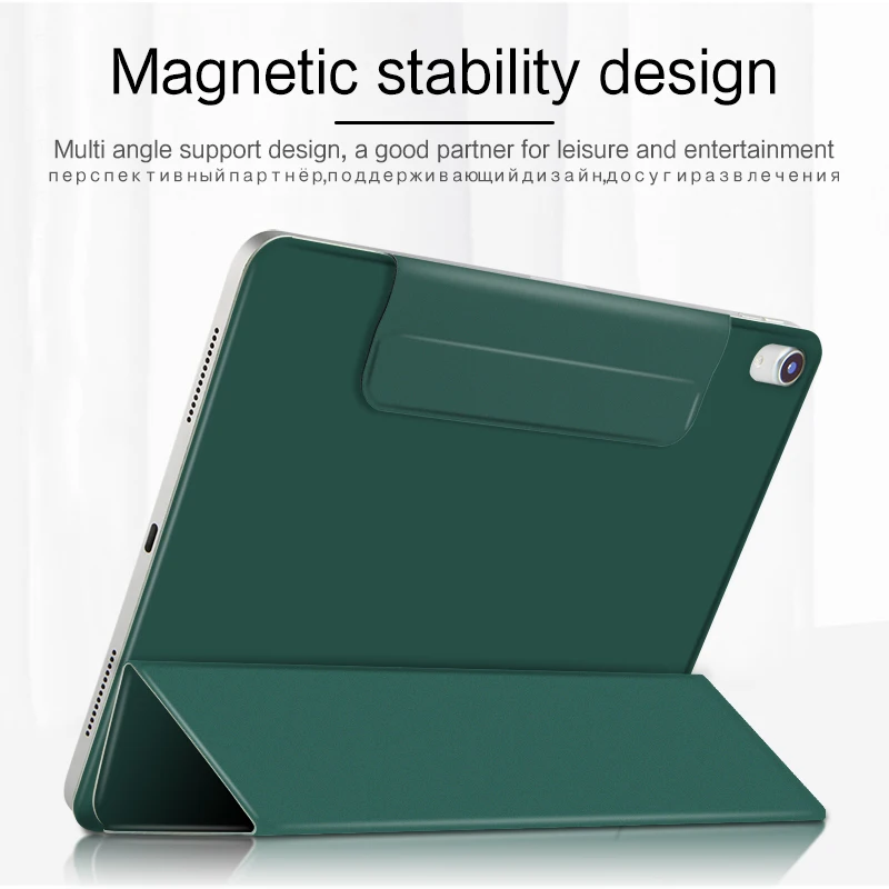 Funda para iPad Air 11 pulgadas 2024 M2 Funda de libro inteligente para iPad Pro 11 12,9 2018-2022 Air 5 4 10th Gen 10,9 Mini 6 Funda magnética de PU - imagen 5