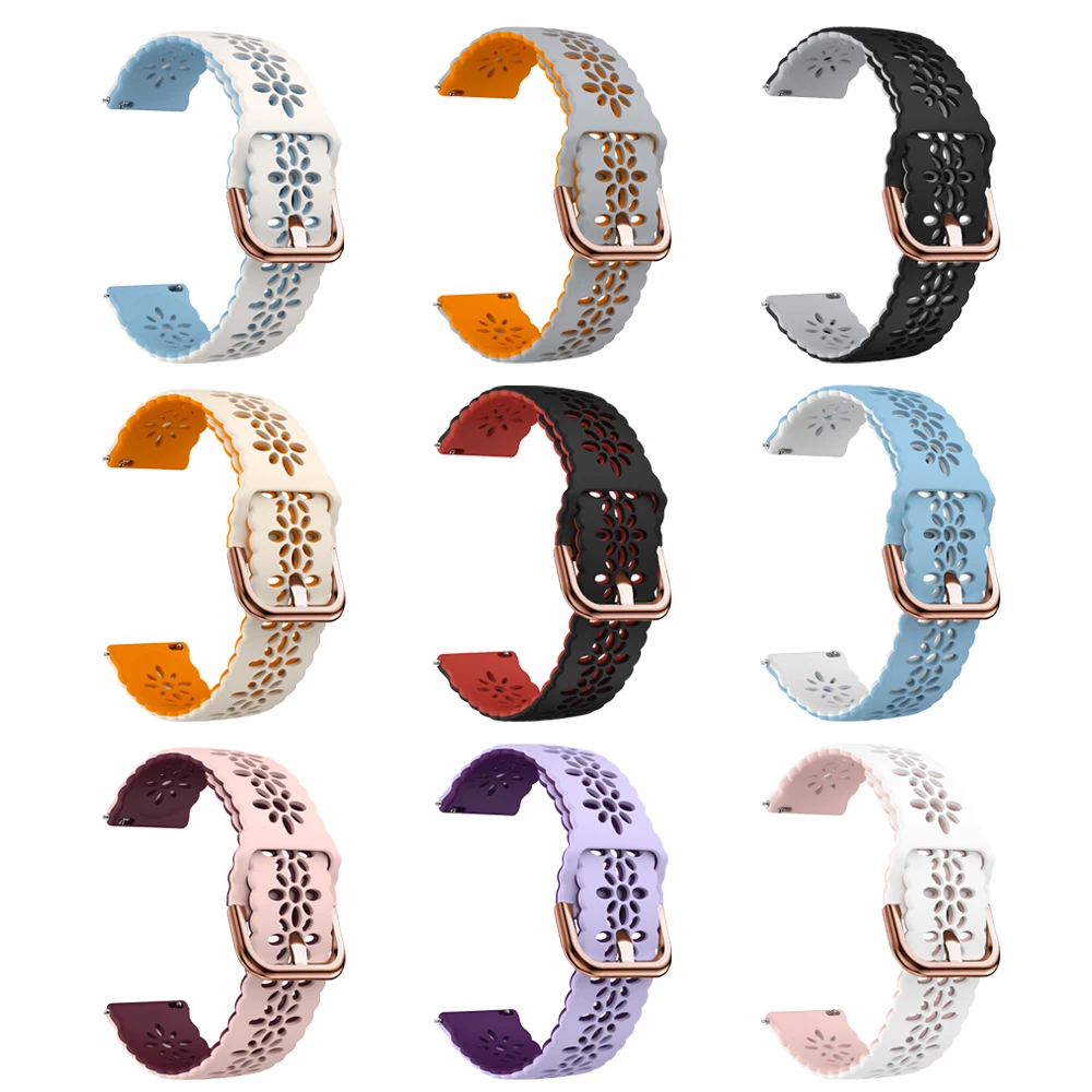 Correa de silicona para Huawei Watch GT 3, 2, 42mm, 20mm, GT3 Pro, 43mm, Honor Magic 2, 42mm, SE - imagen 2