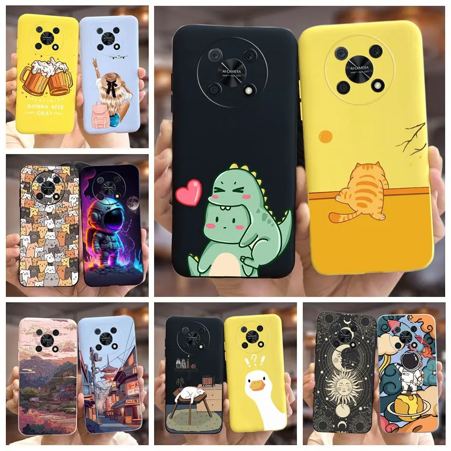 Funda CTR-LX2 para Huawei Nova Y90, carcasa blanda a prueba de golpes, con dibujos animados, CTR-LX1