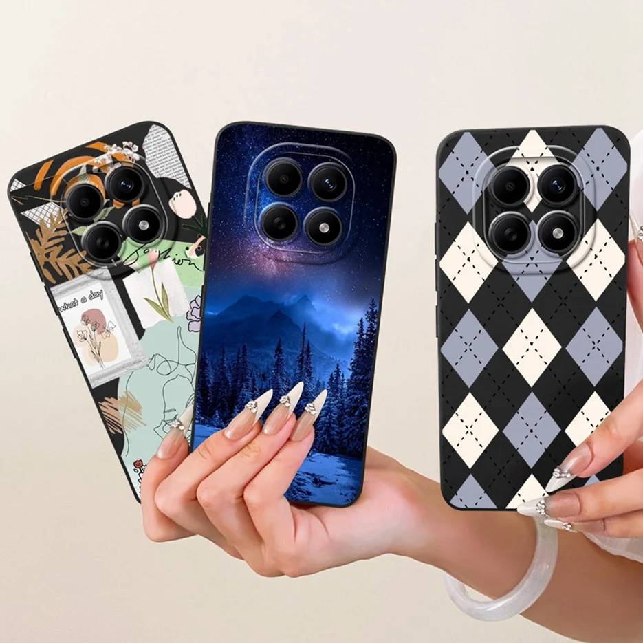 Para Xiaomi Poco M8 Pro 5G funda de lujo girasol chica cubierta pintada suave TPU funda de teléfono para Xiaomi Poco M8 PocoM8 Pro Fundas bolsas - imagen 4