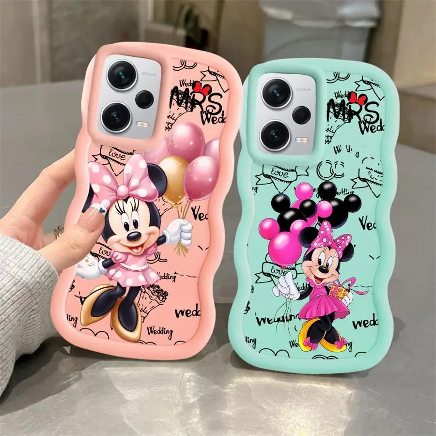 Funda para Xiaomi Redmi 13C 14C 9T A1 + A2 Plus A5 A3 9C 12C 10A 10C funda de teléfono suave Disney Cute Minnie - imagen 3
