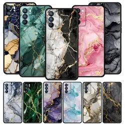 Funda Oppo para Reno, A y Find X5 – Mármol Acuarela