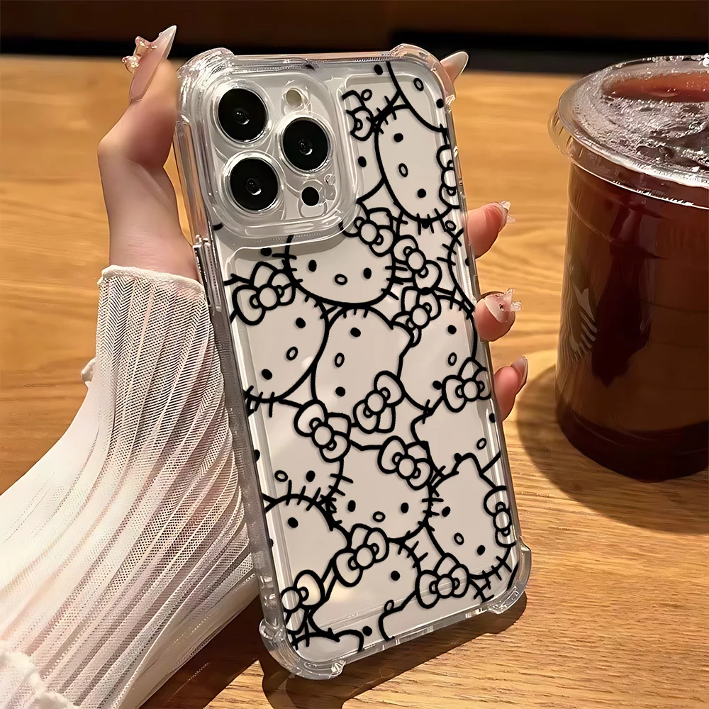 Nueva funda bonita de Hello Kitty para Samsung A56 A26 A33 A54 A52 A51 A13 A73 A55 A53 A36 A35 A34 A32 A25 A24 A22 A15 A14 A12 4G 5G - imagen 5