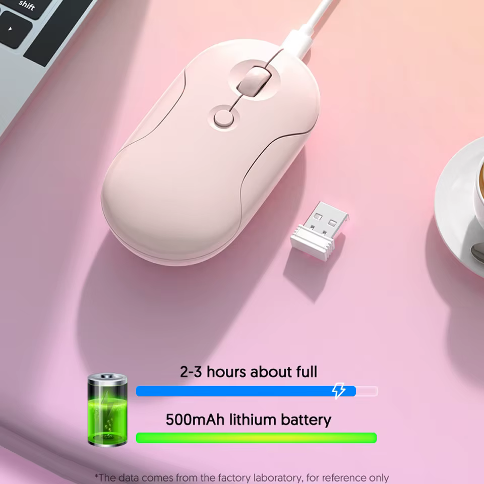Ratón Inalámbrico Bluetooth Logitech Pebble Recargable USB Silencioso - imagen 3