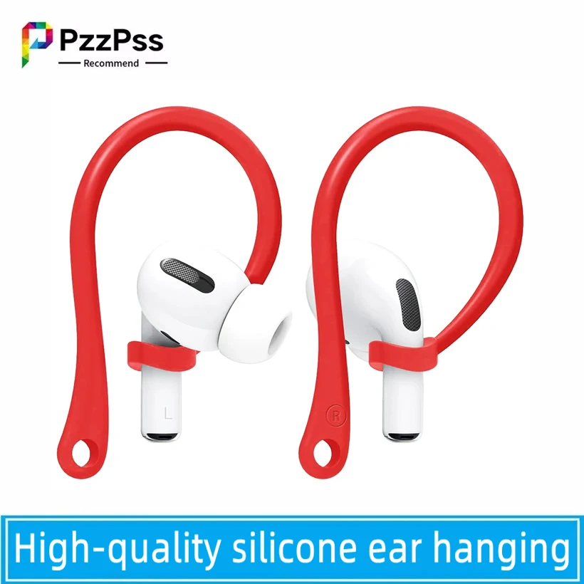 Gancho de silicona para auriculares BT, para Airpods 1, 2, Pro, 3 Pro2, Clip de bucle, gancho para la oreja, accesorios de repuesto para auriculares - imagen 2